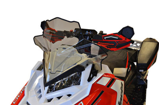 Powermadd Vindskjerm Polaris Axys, Lav 16"/Tonet