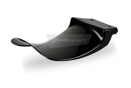 Polisport bakdemperbeskytter KX250F 07-16 KX450F 07-15 SVART