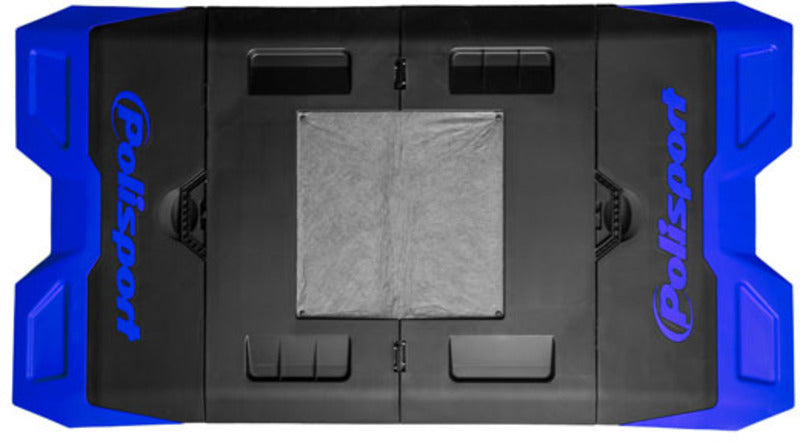 Polisport Sykkelmatte Blå 180cmx99cm (1)