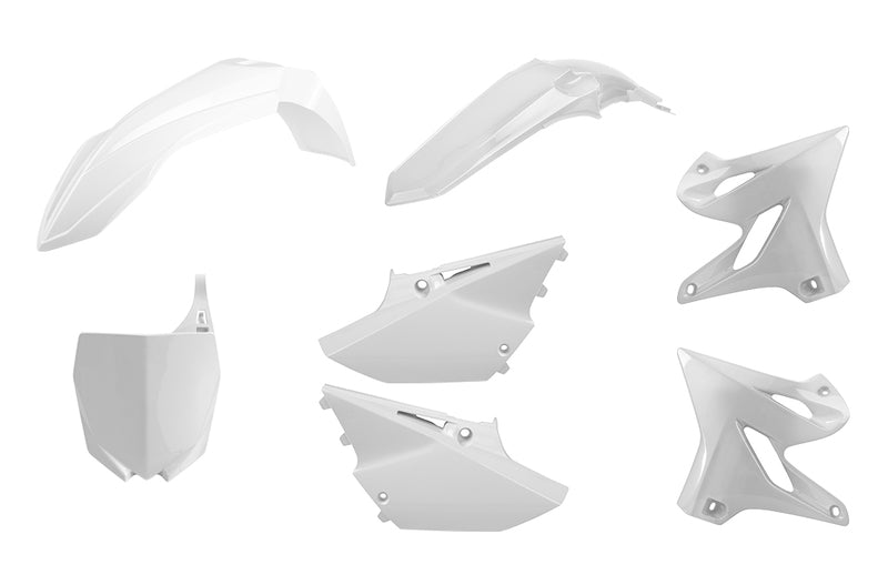 Polisport plastikksett YZ125/250 15-21 Hvit