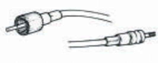Sno-X Speedometer cable Short Arctic cat