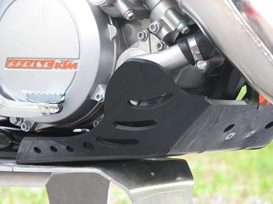 AXP Skid Plate PHD 6mm Svart KTM SX125 11 / EXC125/EXC200 12-16