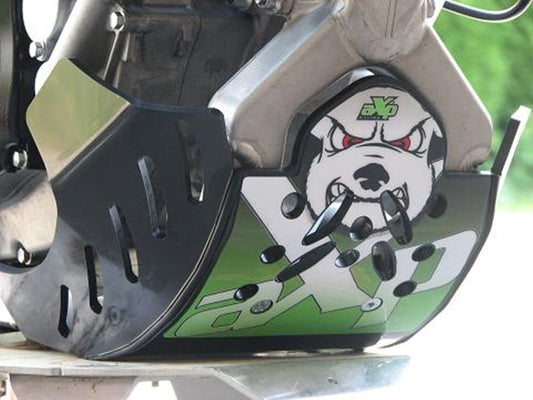 AXP Skid Plate PHD 6mm Svart Kawasaki KX250F 13-16