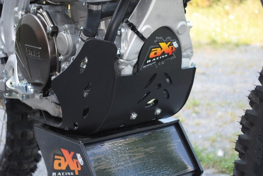AXP Skid Plate PHD 6mm Svart/Blå Klistremerke Yamaha YZ450F 14