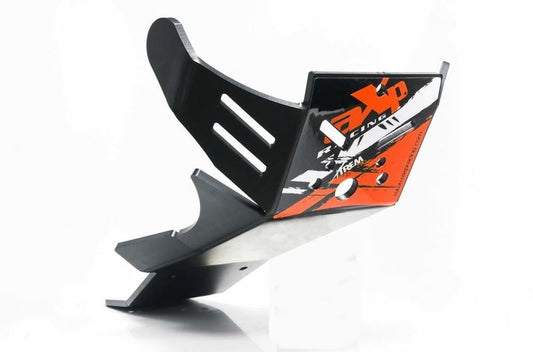 AXP Xtrem HDPE Skid Plate Svart KTM/Husqvarna 4-T 16-18