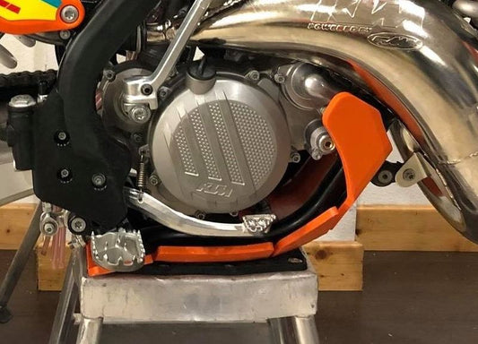 AXP Xtrem HDPE Skliplate Oransje KTM 125 XCW 17-19 / 150 EXC TPI 20-22