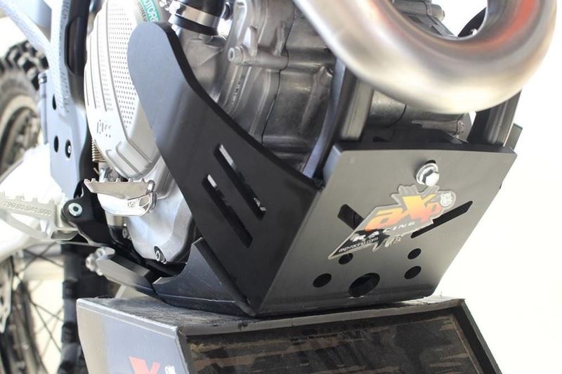 AXP Xtrem HDPE Skid Plate Svart KTM 250/350 SXF/XCF / Husqvarna FC250/350 19-22