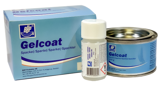 BHP Gelcoat-Filler 100g 10140 hvit inkl. herder