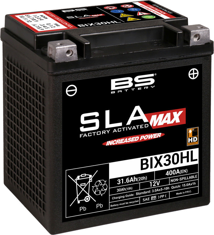 BS Batteri BIX30HL (FA) SLA MAX - Forseglet og Aktivert
