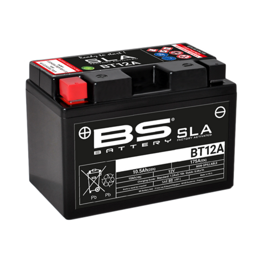 BS Battery BT12A (FA) SLA - Forseglet og aktivert