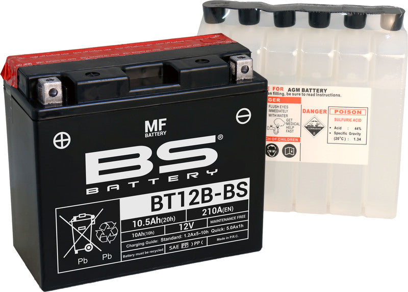 BS Battery  BT12B-BS MF (cp) Vedlikeholdsfri