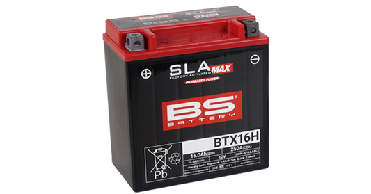 BS Batteri BTX16H (FA) SLA MAX - Forseglet og Aktivert