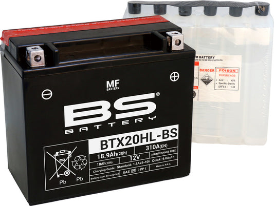 BS Battery  BTX20HL-BS MF (cp) Vedlikeholdsfri