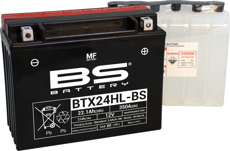 BS Battery  BTX24HL-BS MF (cp) Vedlikeholdsfri