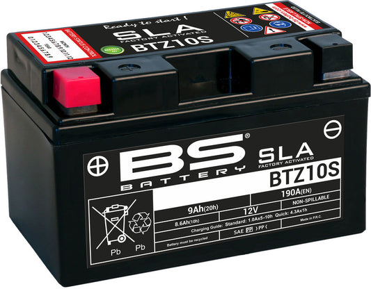 BS Battery BTZ10S (FA) SLA - Forseglet og aktivert