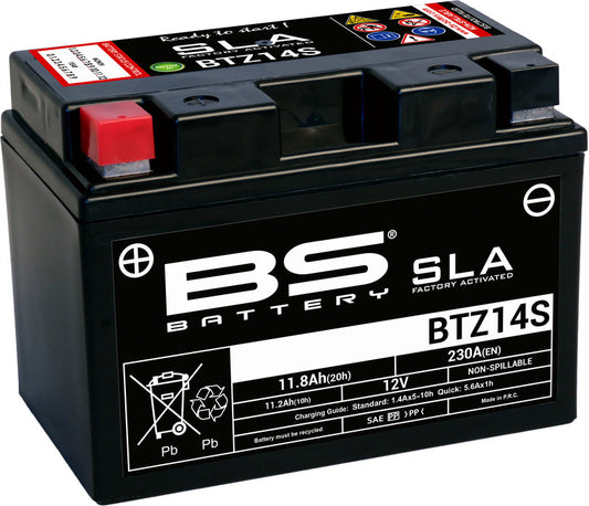 BS Battery BTZ14S (FA) SLA - Forseglet og aktivert