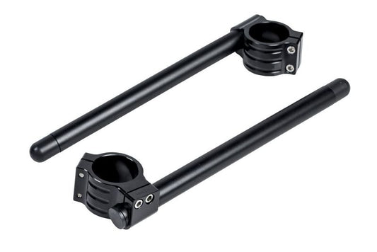 Styreklemme-på Svart Aluminium 22mm (7/8") 37mm (1 sett)