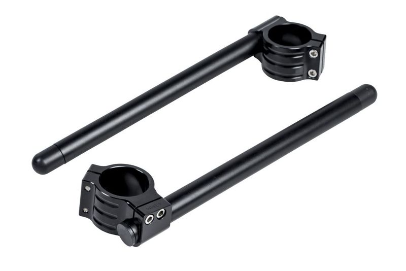 Styreklemme-på Svart Aluminium 22mm (7/8") 41mm (1 sett)