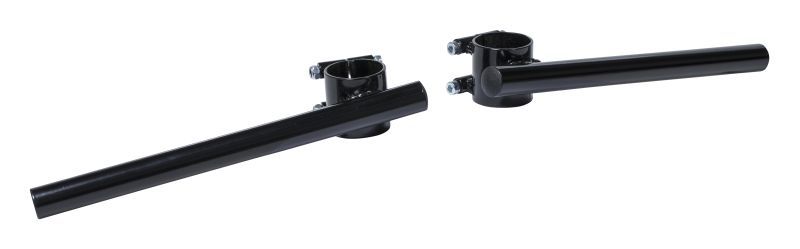 Clip-on Svartbelagt Stål 22mm (7/8") 33mm (1 sett)