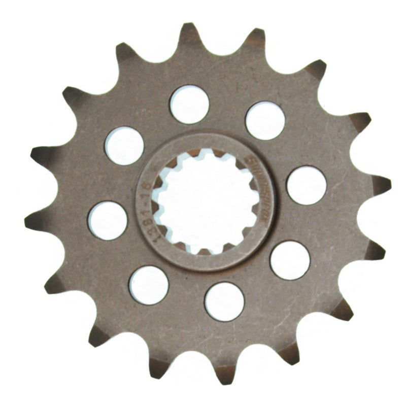Supersprox Front tannhjul 1381.16RB med gummiforing