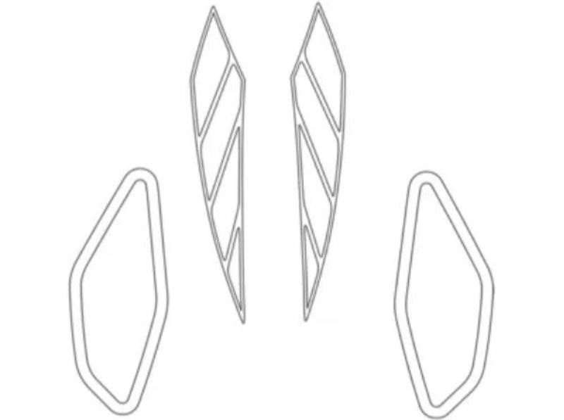 Frogzskin Arcitc Cat Sno-Pro 600 2009-11/ Sno Pro 500 2010-13 Ventilasjonssett 4 stk