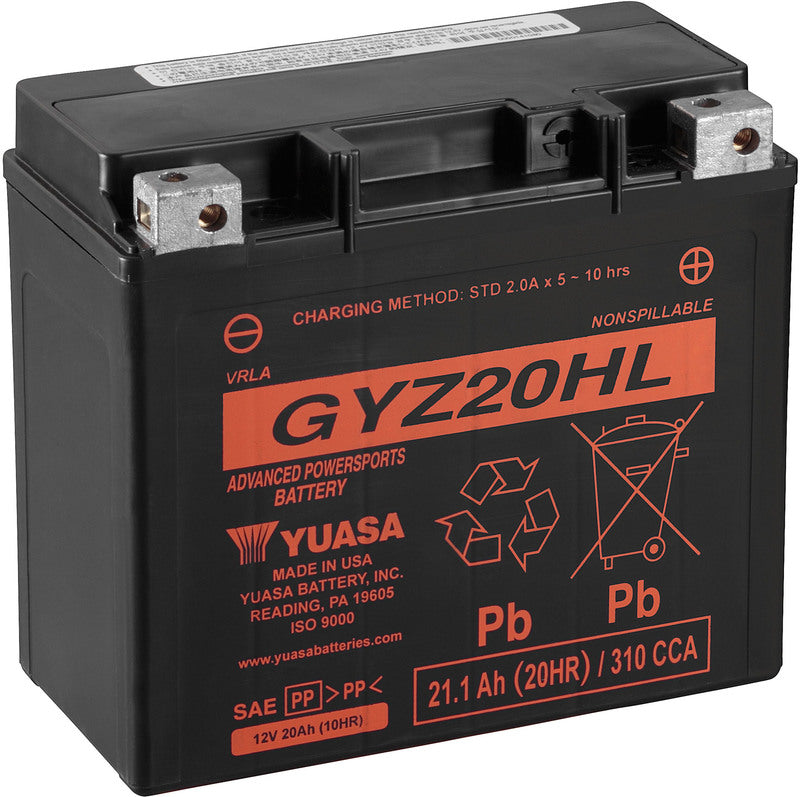 Yuasa Batteri, GYZ20HL (wc)