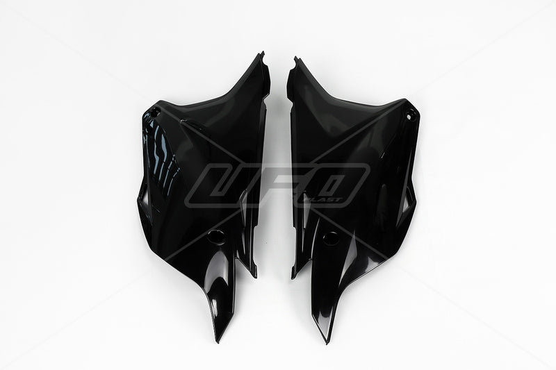 UFO Sidelysplate KX85 14- Svart 001