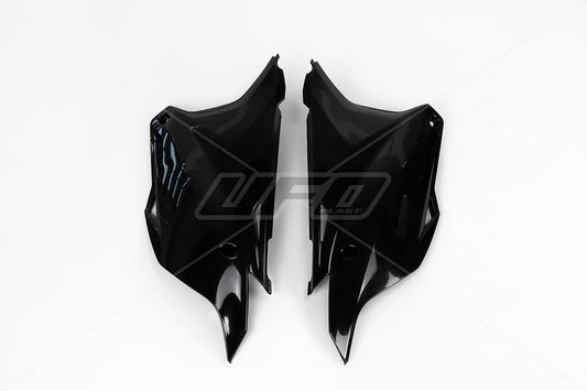 UFO Sidelysplate KX85 14- Svart 001