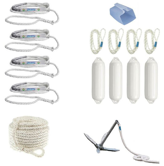 Båter startpakke Polyropes Hvit