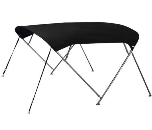 OS CRUISER BIMINI RUSTFRITT STÅL 4 BØYLE 3.0M-3.3M SVART