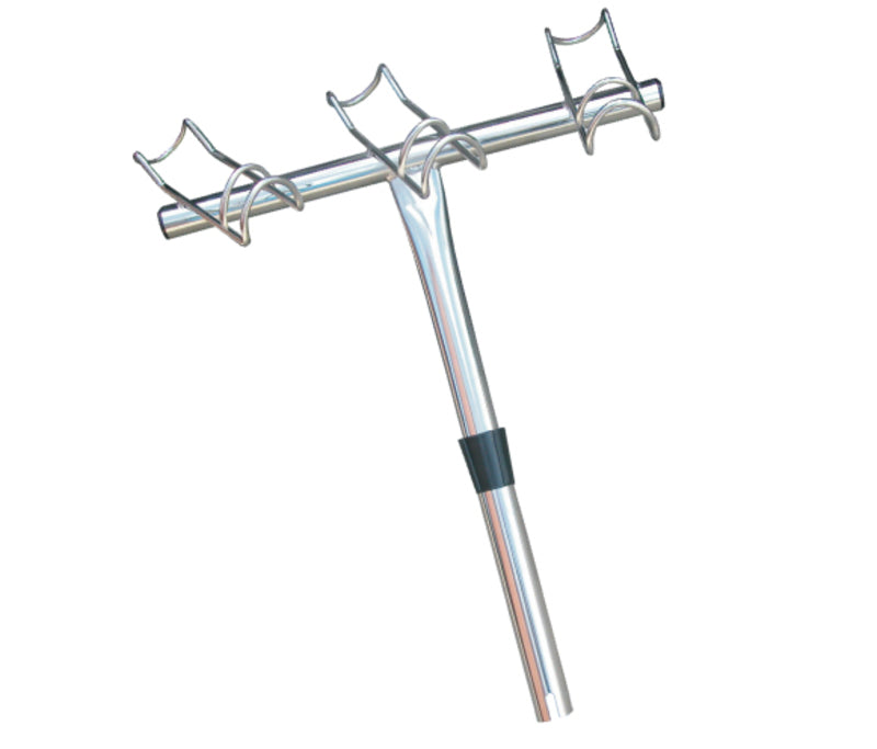 OS STANGHOLDER 3 I 1 RUSTFRITT STÅL - STYRBBORD