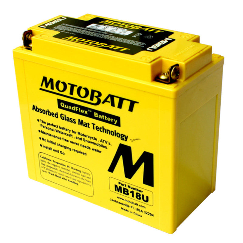 Motobatt batteri, MB18U