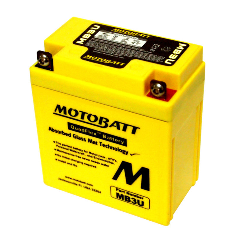 Motobatt batteri, MB3U