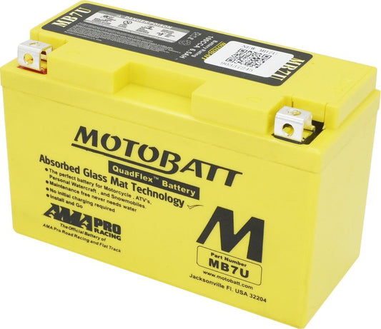 Motobatt battery, MB7U