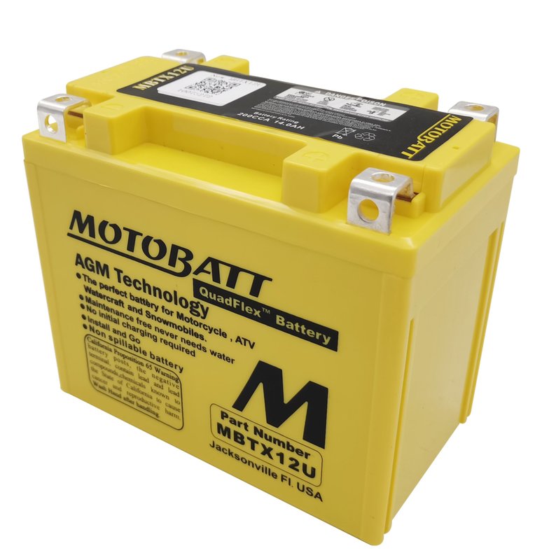 Motobatt batteri, MBTX12U
