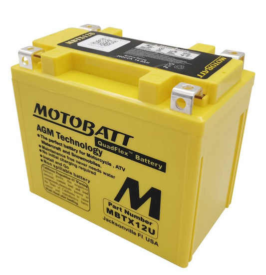 Motobatt batteri, MBTX12U