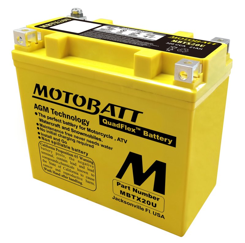 Motobatt-batteri, MBTX20U