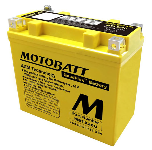 Motobatt-batteri, MBTX20U
