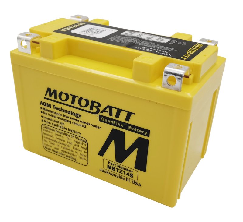 Motobatt batteri, MBTZ14S