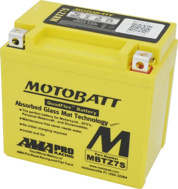 Motobatt batteri, MBTZ7S