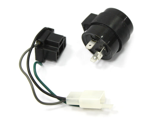 Blinklysrele, Elektronisk, 2- & 3-pin, 12V (Maks 4 x 21W)