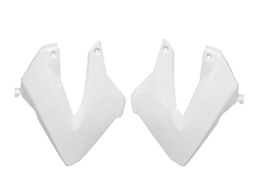 Tec-X, Front side deksel sett, Hvit, Derbi Senda R X-Treme 03-10, SM X-Treme 02-1