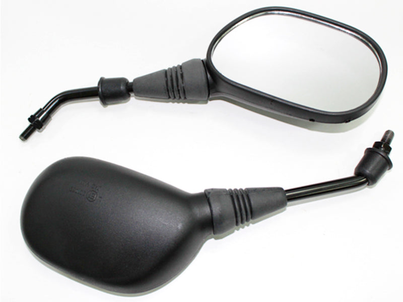 Tec-X Speil, Universell, Scooter-modell, Svart, M8 (høyre- / høyre gjenger) Par