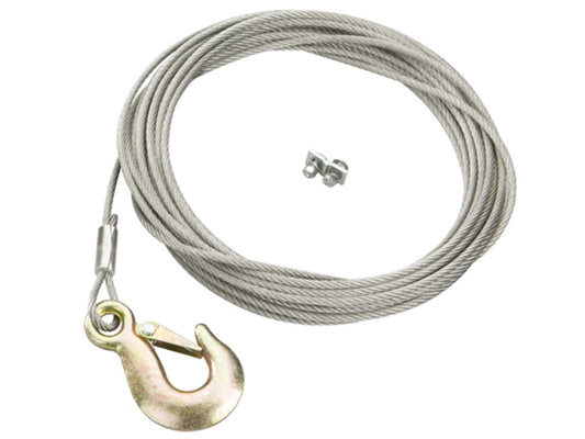 Sea-X Manuell vinsjkabel 5mm x 7.6m