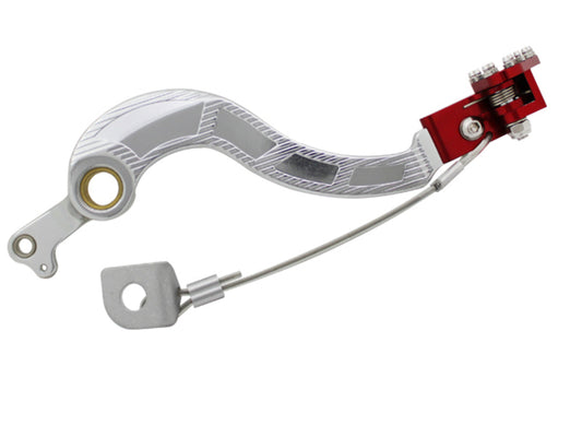 Sixty5 bremsepedal CRF250R 04-09 rød