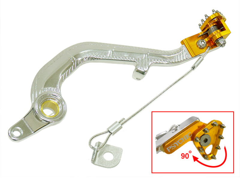 Sixty5 bremsepedal RM250 01-08 gull