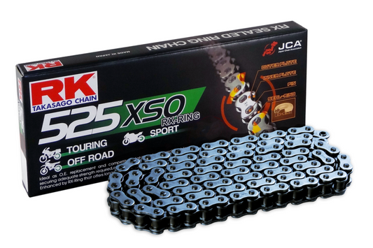 RK 530 GXW Svart Skala Naglekjede