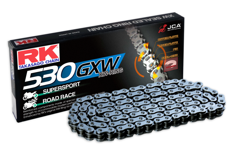 RK 530GXW XW-ringkjede +CLF(nagel f.)