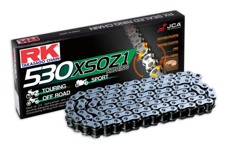 RK 530XSOZ1 RX-ringkjede +CLF(naglet l.)