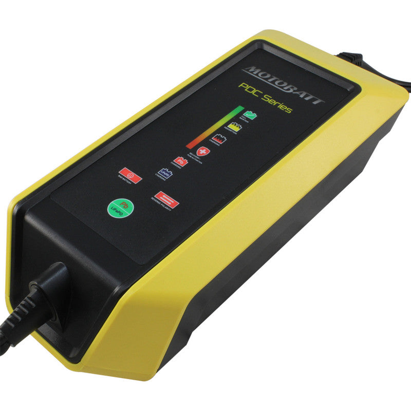 Motobatt Fat Boy 9-trinns lader 12V 2,0 Amp